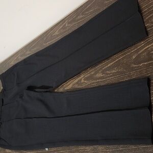 Me+Em Women’s Pants Trousers Seam Front Straight Black size 12